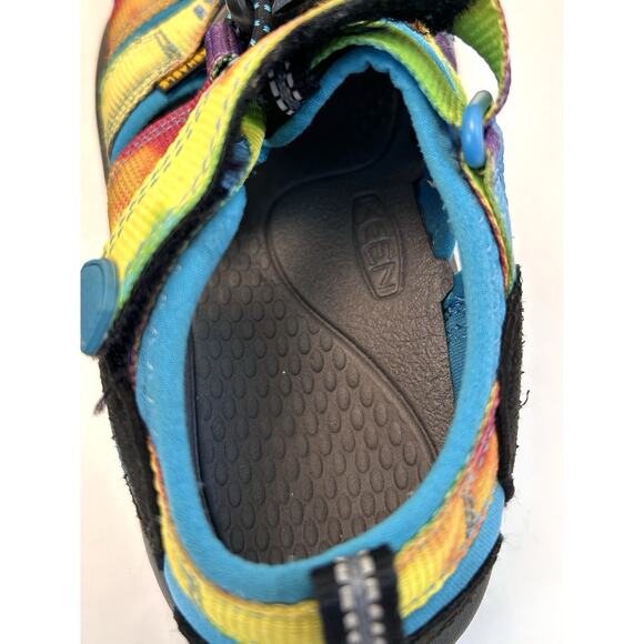 KEEN Unisex Child Newport H2 Closed Toe Water Sandals‎ Rainbow Tie Dye US 1 kids - Picture 12 of 12
